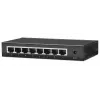 Intellinet 8-Port Fast Ethernet Office Switch, Desktop-Größe, Metall, IEEE 802.3az (energieeffizientes Ethernet), Box