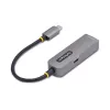 StarTech.com 2.5GbE USB-C zu Ethernet Adapter, 100W PD Passthrough, NBASE-T NIC, USB 3.0 Typ-C 2.5/1G Multi-Speed-Netzwerk, Thunderbolt-kompatibel, Windows & Mac