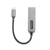 StarTech.com 2.5GbE USB-C zu Ethernet Adapter, 100W PD Passthrough, NBASE-T NIC, USB 3.0 Typ-C 2.5/1G Multi-Speed-Netzwerk, Thunderbolt-kompatibel, Windows & Mac