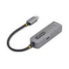 StarTech.com USB-C auf Ethernet Adapter, NIC, 100W PD Durchgang, USB 3.0 Typ-C 1 Gbit/s Multi-Speed Netzwerkadapter, Thunderbolt kompatibel, Windows & Mac