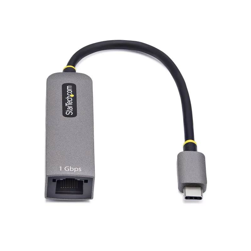 StarTech.com USB-C auf Ethernet Adapter, NIC, 100W PD Durchgang, USB 3.0 Typ-C 1 Gbit/s Multi-Speed Netzwerkadapter, Thunderbolt kompatibel, Windows & Mac