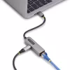 StarTech.com USB-C auf Ethernet Adapter, NIC, 100W PD Durchgang, USB 3.0 Typ-C 1 Gbit/s Multi-Speed Netzwerkadapter, Thunderbolt kompatibel, Windows & Mac