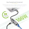 StarTech.com USB-C auf Ethernet Adapter, NIC, 100W PD Durchgang, USB 3.0 Typ-C 1 Gbit/s Multi-Speed Netzwerkadapter, Thunderbolt kompatibel, Windows & Mac