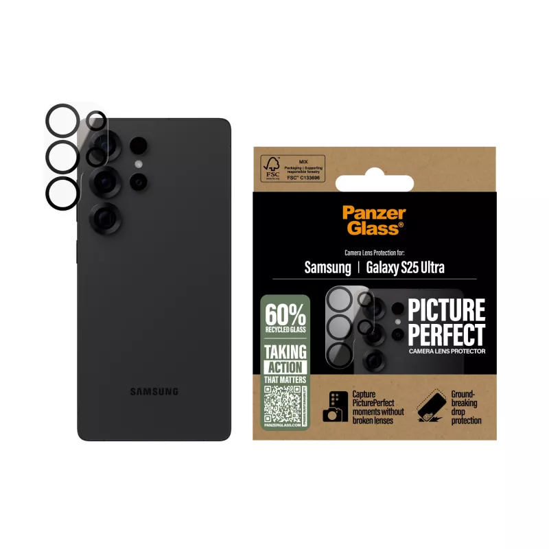PanzerGlass ® PicturePerfect Kamera-Linsenschutz Samsung Galaxy S25 Ultra