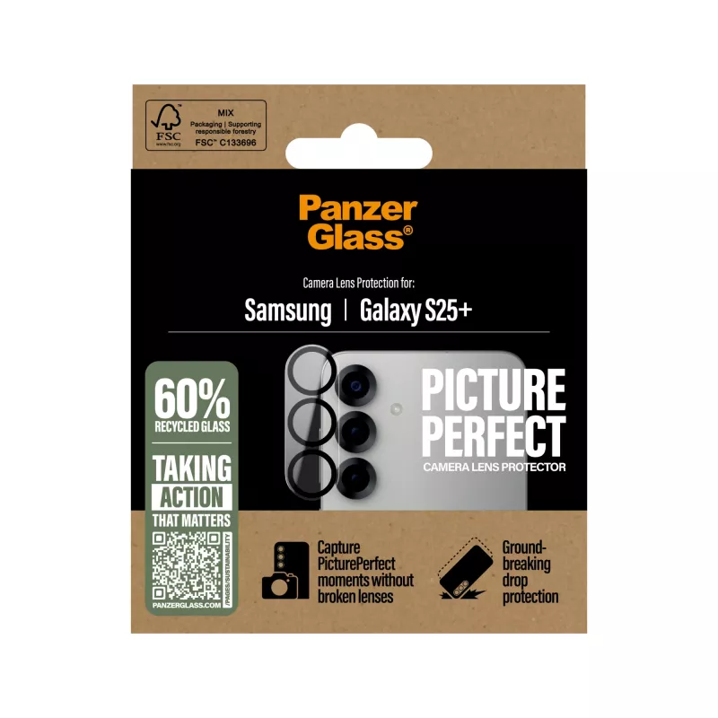 PanzerGlass ® PicturePerfect Kamera-Linsenschutz Samsung Galaxy S25+