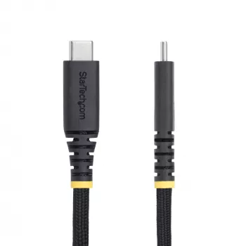 StarTech.com 10ft (3m) USB-C Ladekabel, robust und ultra-flexibel, 240W (5A) PD EPR, USB 2.0 Laptop-Ladekabel, USB-IF zertifiziert, widerstandsfähiges USB-C Ladekabel