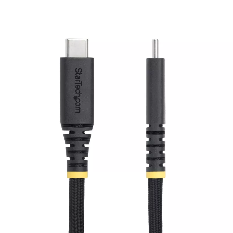 StarTech.com 10ft (3m) USB-C Ladekabel, robust und ultra-flexibel, 240W (5A) PD EPR, USB 2.0 Laptop-Ladekabel, USB-IF zertifiziert, widerstandsfähiges USB-C Ladekabel