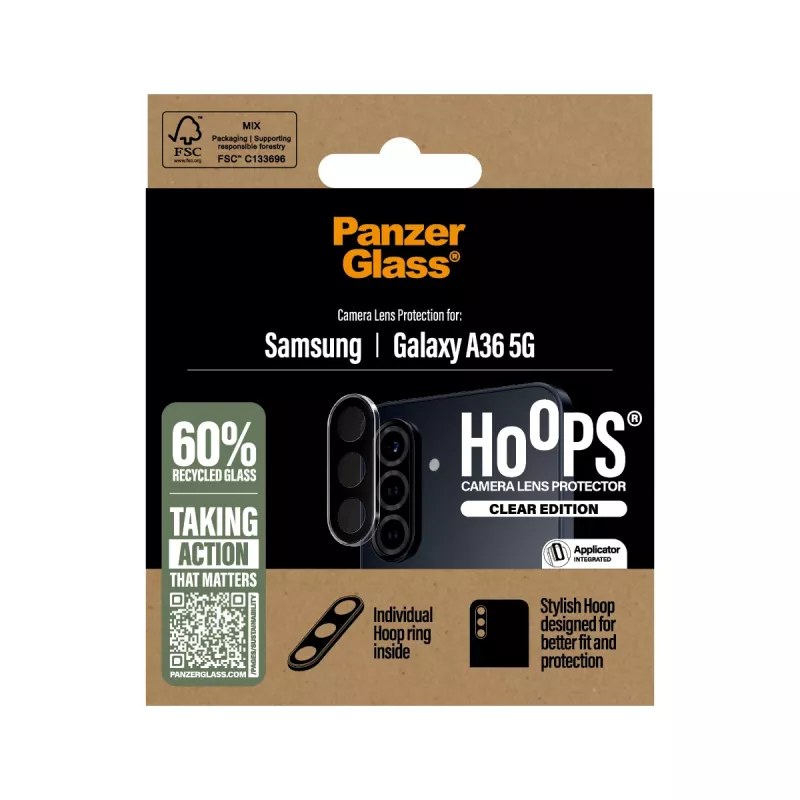 Kameraglas-Schutz PanzerGlass Samsung Galaxy A36 5G kratz- stoßfest