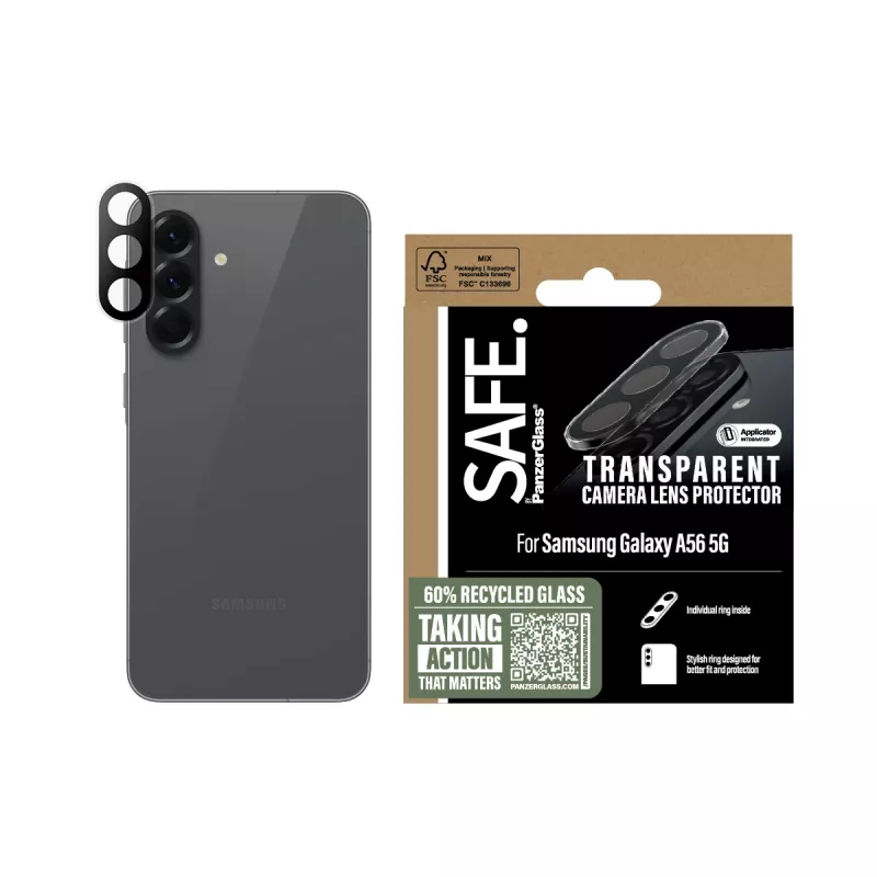 Kamera-Linsenschutz PanzerGlass Samsung Galaxy A56 5G Transparent Kratzfest Stoßfest