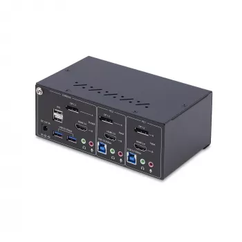 StarTech.com P2ADDH462-KVM-SWITCH KVM-Switch Schwarz