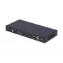 StarTech.com 2-Port Dual-Monitor DisplayPort KVM Switch mit Dual View Video Matrix, 4K 60Hz, 4x USB Hub Ports, Hotkey-Umschaltung, DP 1.2 Matrix KVM, TAA-konform