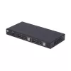 StarTech.com 2-Port Dual-Monitor DisplayPort KVM Switch mit Dual View Video Matrix, 4K 60Hz, 4x USB Hub Ports, Hotkey-Umschaltung, DP 1.2 Matrix KVM, TAA-konform