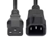 StarTech.com 4,5m (15ft) Stromverlängerungskabel, C14 auf C13 PDU Stromkabel, 15A 250V, 14AWG, AC Stromkabel für PDU/Netzteil, KEMA-KEUR zertifiziert