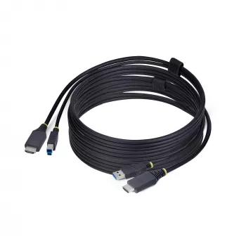 StarTech.com 10ft (3m) HDMI- und USB-5Gbit/s-KVM-Kabel, 4K 60Hz, HDMI-2.0- und USB-Kombikabel für KVM-Switches