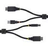 StarTech.com 10ft (3m) HDMI- und USB-5Gbit/s-KVM-Kabel, 4K 60Hz, HDMI-2.0- und USB-Kombikabel für KVM-Switches