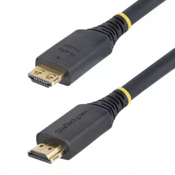 StarTech.com 20ft (6,1m) High Speed HDMI-Kabel mit Greifsteckern, 4K 60Hz/1440p 144Hz, HDR10/HDCP 2.2/ARC, 18Gbit/s, UHD HDMI 2.0 Kabel für TV/Monitor/Display, TPE-Mantel