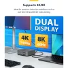 StarTech.com 2.6ft (80cm) Thunderbolt 5 Kabel, 80 Gbit/s/ bis zu 120 Gbit/s, 240 W PD, 8K 60 Hz, zertifiziertes Thunderbolt-Kabel – kompatibel mit Thunderbolt 4/USB4/USB-C