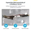 StarTech.com 4-Port USB Type-C PCIe Karte, USB 3.2 10Gbps, USB-C PCI Express Erweiterungskarte, 4x unabhängige USB-Controller, Windows/Linux/macOS, TAA-konform