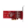 StarTech.com 4-Port USB Type-C PCIe Karte, USB 3.2 10Gbps, USB-C PCI Express Erweiterungskarte, 4x unabhängige USB-Controller, Windows/Linux/macOS, TAA-konform