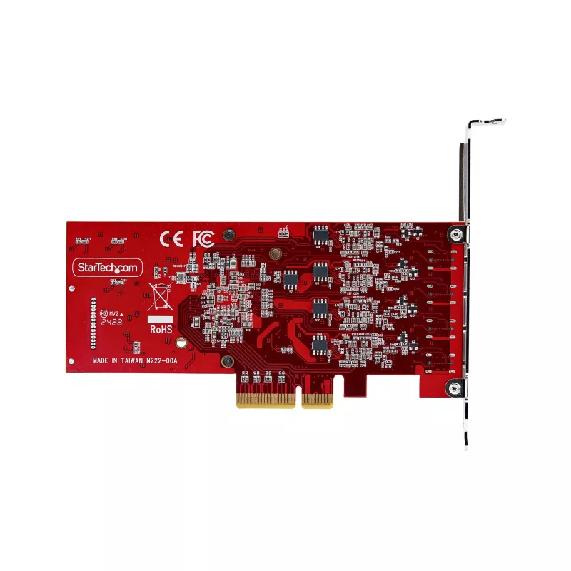 StarTech.com 4-Port USB Type-C PCIe Karte, USB 3.2 10Gbps, USB-C PCI Express Erweiterungskarte, 4x unabhängige USB-Controller, Windows/Linux/macOS, TAA-konform