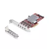 StarTech.com 4-Port USB Type-C PCIe Karte, USB 3.2 10Gbps, USB-C PCI Express Erweiterungskarte, 4x unabhängige USB-Controller, Windows/Linux/macOS, TAA-konform