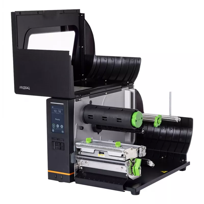Brother IMP ETIQUETTES TJ-6521TN Etikettendrucker Thermotransfer Farbe 203 x 300 DPI 304,8 mm/s Kabelgebunden Ethernet LAN WLAN Bluetooth
