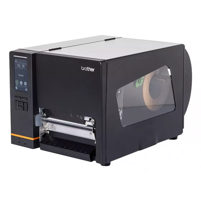 Brother IMP ETIQUETTES TJ-6521TN Etikettendrucker Thermotransfer Farbe 203 x 300 DPI 304,8 mm/s Kabelgebunden Ethernet LAN WLAN Bluetooth