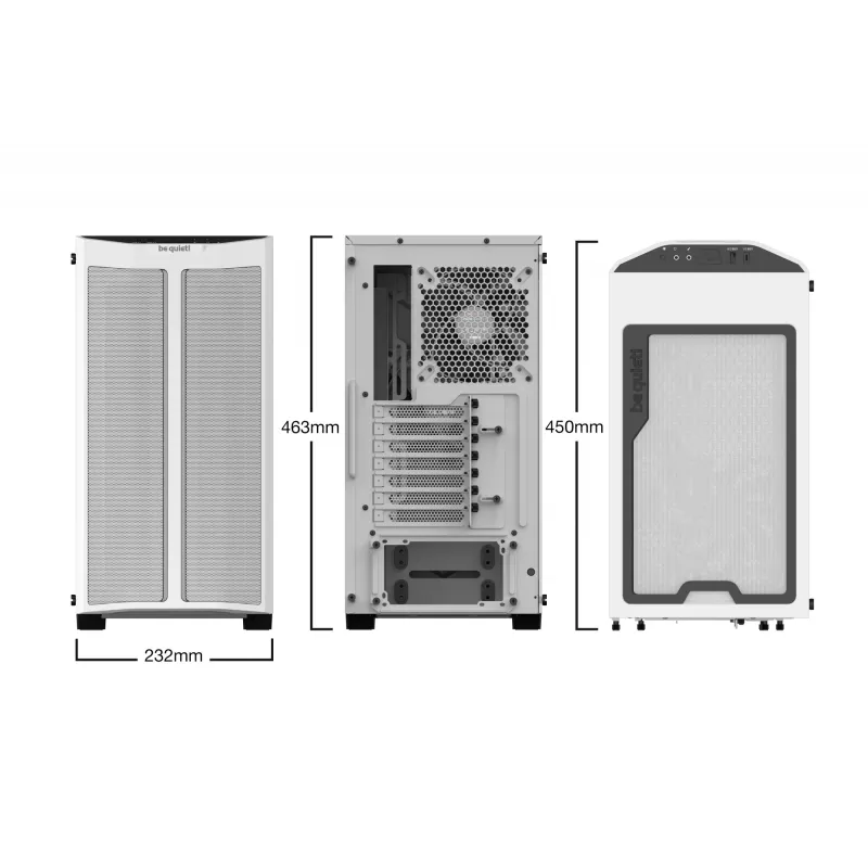 be quiet Pure Base 500DX Weiß