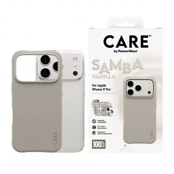 Cover PanzerGlass CARE by modische Hülle Samba Vanilla MagSafe iPhone 17 Pro
