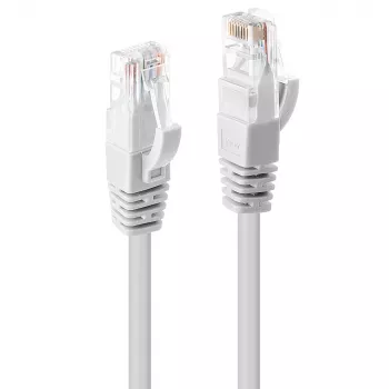 Lindy 2m Cat.6 U/UTP Netzwerkkabel, Weiß