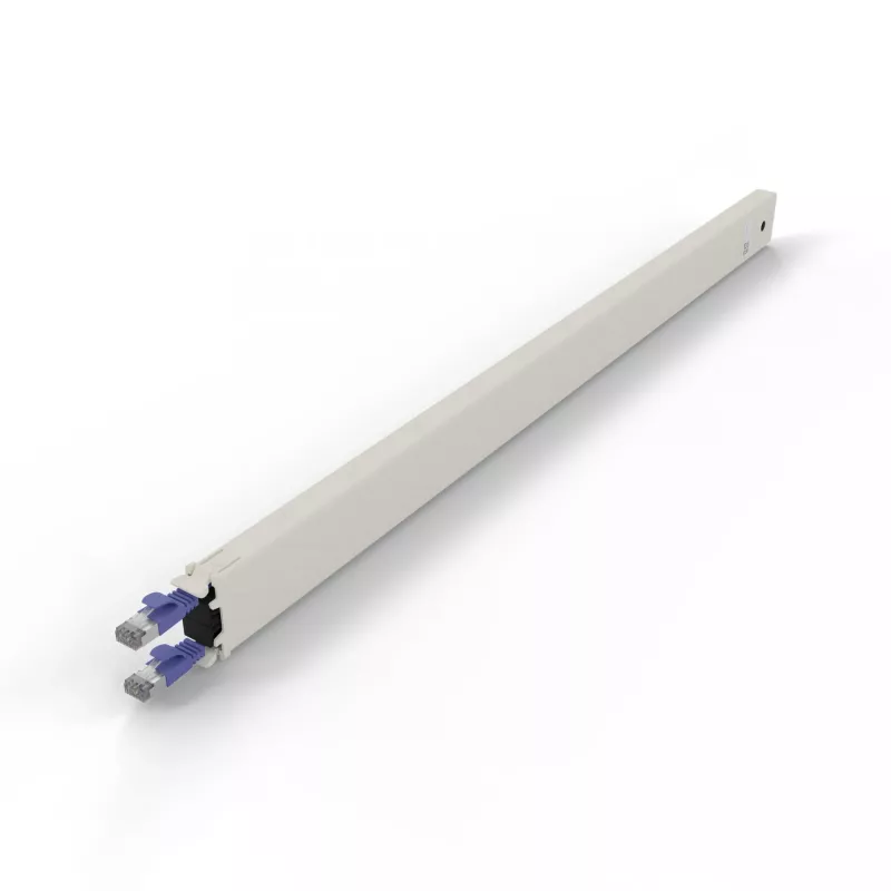 PATCHBOX.one / Kassette / 30HE / STP / Violett, 1,8 m, Cat6a, U/FTP (STP), RJ-45, RJ-45, Violett