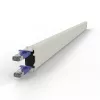 PATCHBOX.one / Kassette / 30HE / STP / Violett, 1,8 m, Cat6a, U/FTP (STP), RJ-45, RJ-45, Violett