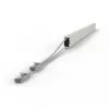 Netzwerkkabel PATCHBOX CONE46STPSL RJ-45 Cat6a 2,5 m Grau