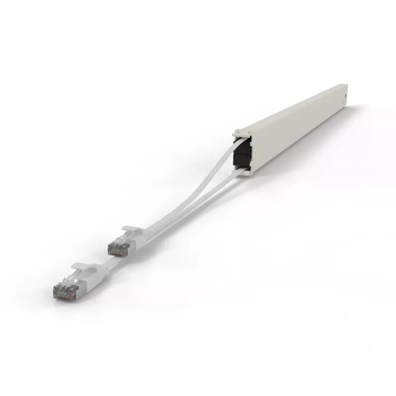 Netzwerkkabel PATCHBOX CONE46STPWH 2,5 m Cat6a U/FTP Weiß