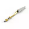 Netzwerkkabel PATCHBOX CONE46STPYL 2,5 m Cat6a U/FTP Gelb
