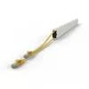 Netzwerkkabel PATCHBOX CONE46UTPYL RJ-45 Cat6a 2,5 m Gelb