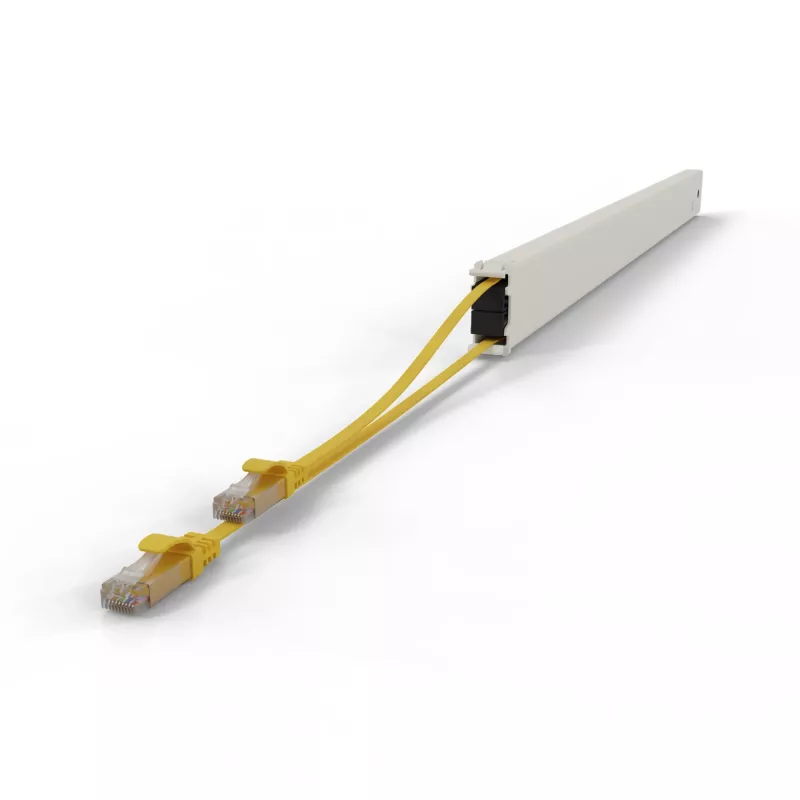 Netzwerkkabel PATCHBOX CONE46UTPYL RJ-45 Cat6a 2,5 m Gelb
