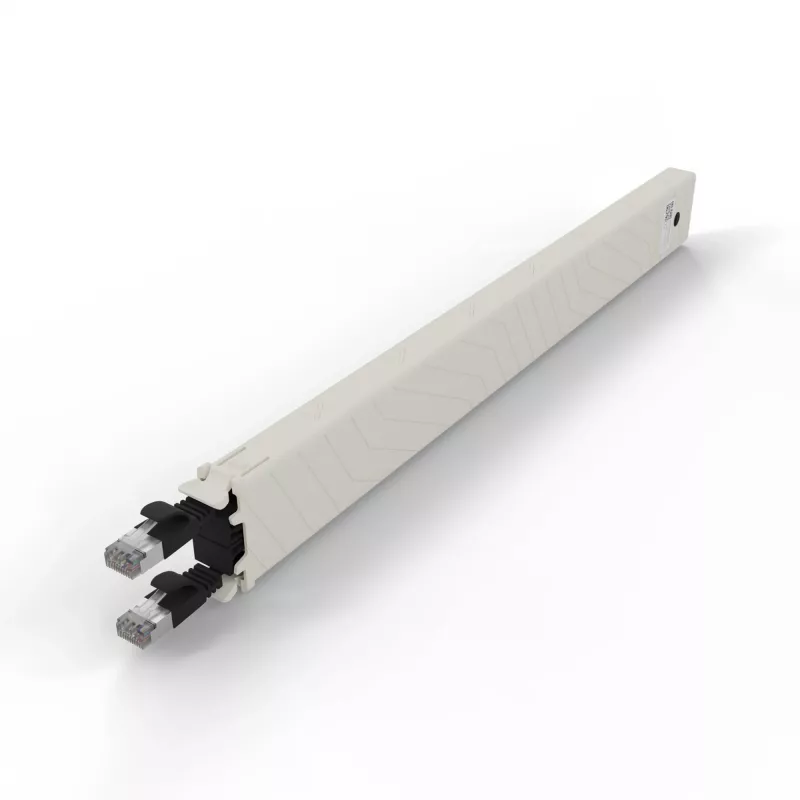 Netzwerkkabel PATCHBOX CONEX8STPBK RJ-45 Cat6a 0,8 m Schwarz