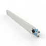 Netzwerkkabel PATCHBOX CONEX8STPBL RJ-45 Cat6a 0,8 m Blau