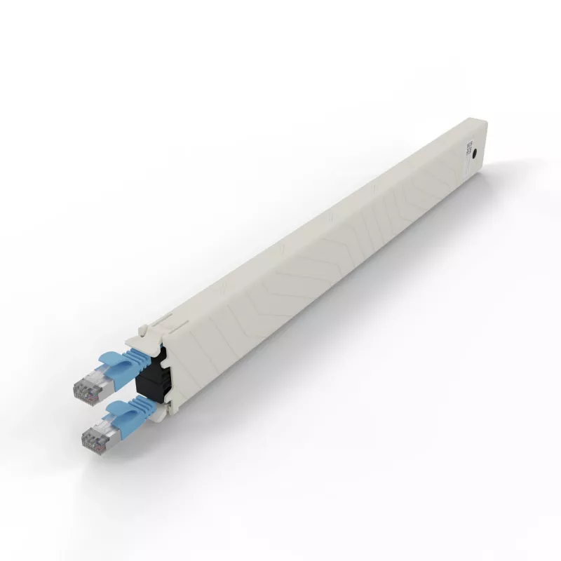 Netzwerkkabel PATCHBOX CONEX8STPBL RJ-45 Cat6a 0,8 m Blau