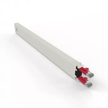 Netzwerkkabel PATCHBOX CONEX8STPRD RJ-45 Cat6a 0,8 m Rot