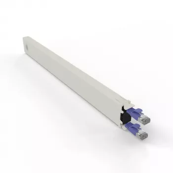PATCHBOX CONEX8STPVI Netzwerkkabel Violett 0,8 m Cat6a U/FTP STP