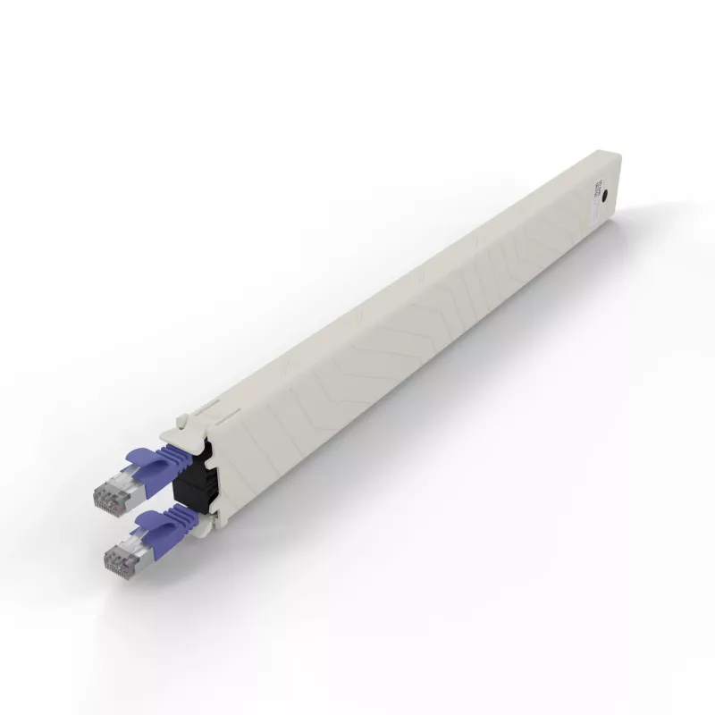 PATCHBOX CONEX8STPVI Netzwerkkabel Violett 0,8 m Cat6a U/FTP STP
