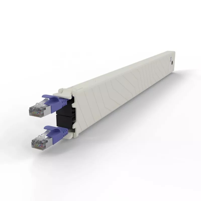 PATCHBOX CONEX8STPVI Netzwerkkabel Violett 0,8 m Cat6a U/FTP STP