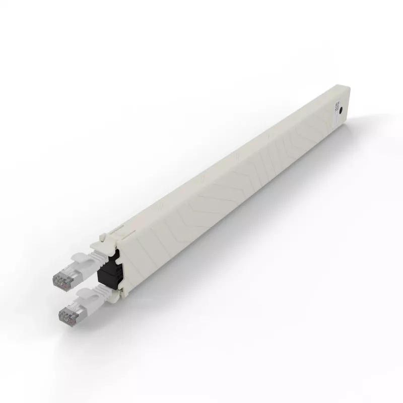 Netzwerkkabel PATCHBOX CONEX8STPWH RJ-45 Cat6a 0,8 m Weiß