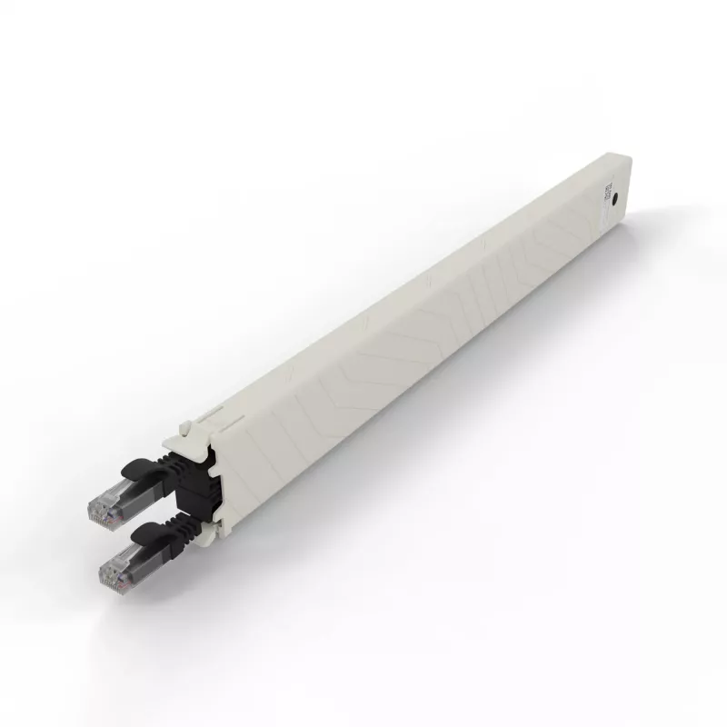 Netzwerkkabel PATCHBOX CONEX8UTPBK RJ-45 Cat6a 0,8 m Schwarz