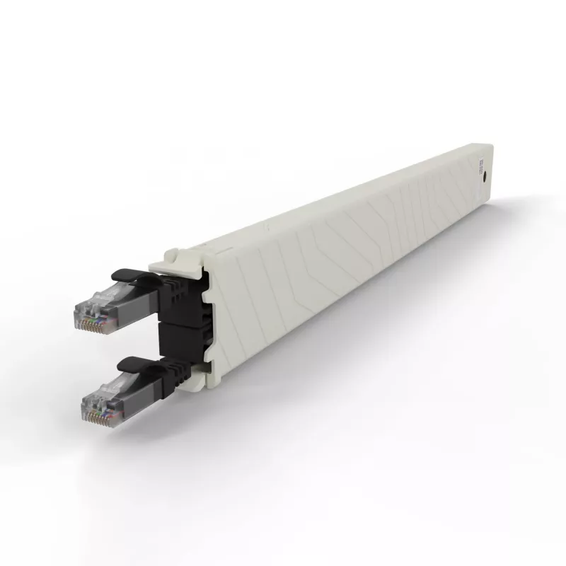 Netzwerkkabel PATCHBOX CONEX8UTPBK RJ-45 Cat6a 0,8 m Schwarz