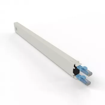Netzwerkkabel PATCHBOX CONEX8UTPBL RJ-45 Cat6a 0,8 m Blau