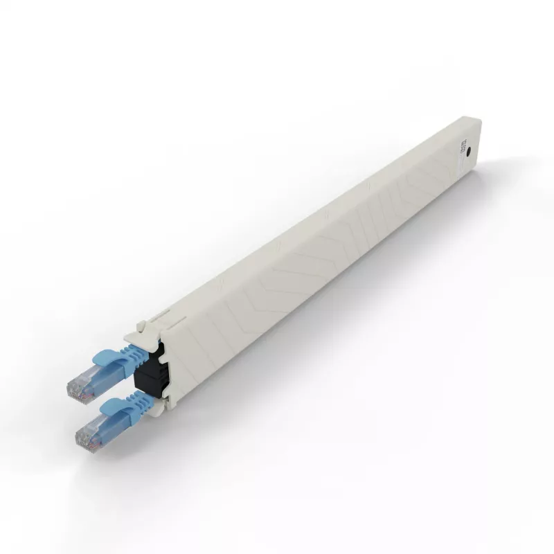 Netzwerkkabel PATCHBOX CONEX8UTPBL RJ-45 Cat6a 0,8 m Blau