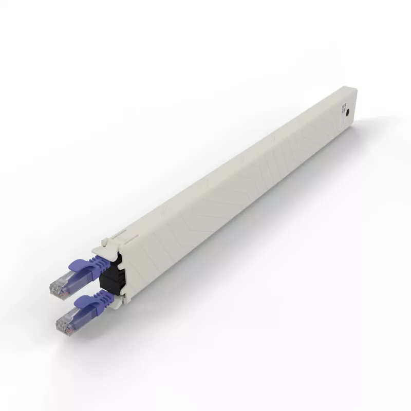 Netzwerkkabel PATCHBOX CONEX8UTPVI RJ-45 Cat6a 0,8 m Violett